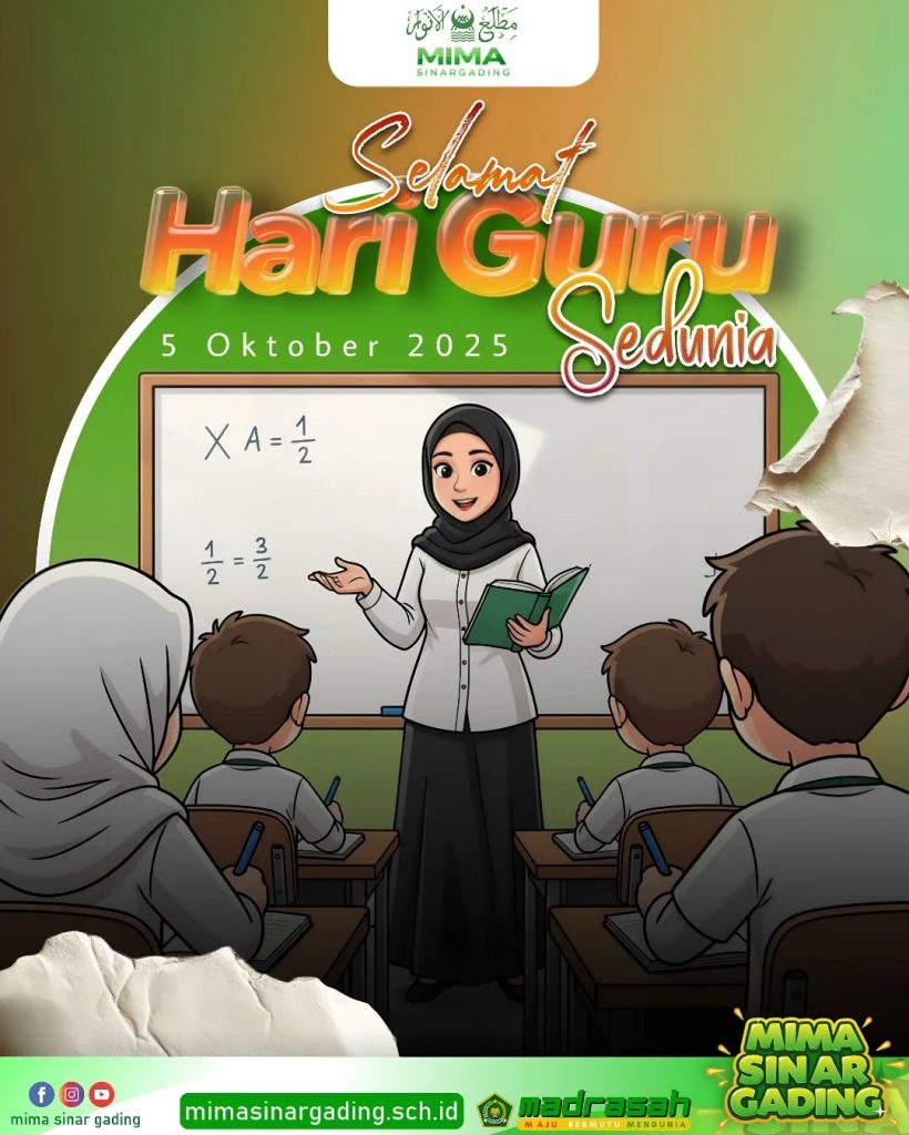 Hari Guru Sedunia 5 Oktober: Menguatkan Kolaborasi Guru, Menuju Pendidikan Masa Depan