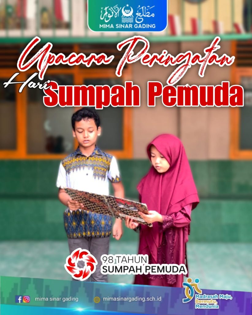 MI Mathla’ul Anwar Sinargading Gelar Upacara Peringatan Hari Sumpah Pemuda ke-98 Tahun 2026